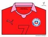 Camiseta del mundial de fútbol 2014 de Chile