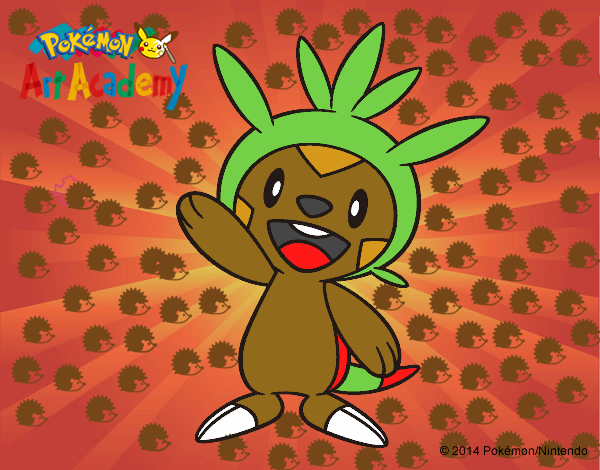 Chespin saludando