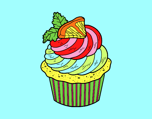 Cupcake de limón