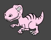 Dinosaurio velociraptor