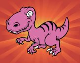 Dinosaurio velociraptor