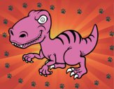 Dinosaurio velociraptor