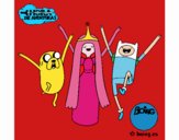 Jake, Princesa Chicle y Finn