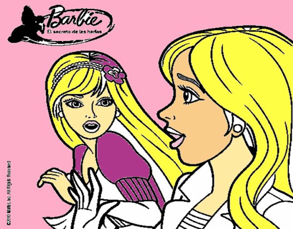 Barbie sorprendida