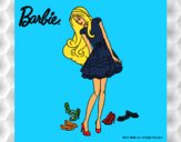 Barbie y su colección de zapatos