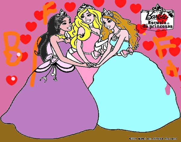 Barbie y sus amigas princesas