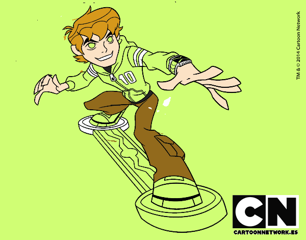 Ben 10 skateboard