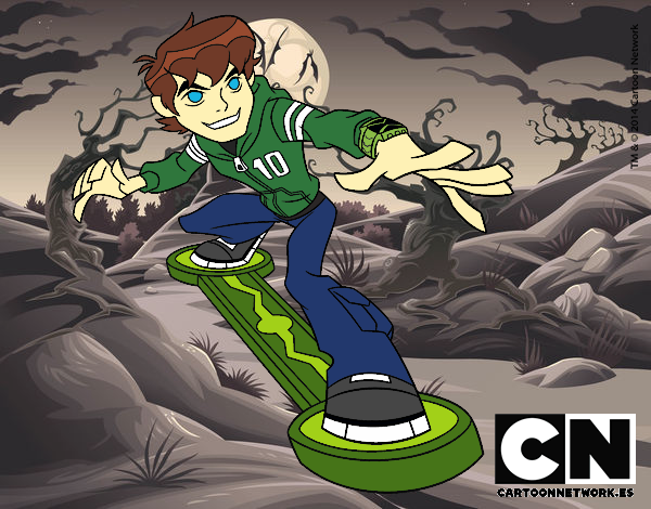 Ben 10 skateboard