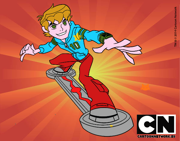 Ben 10 skateboard