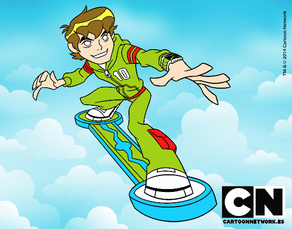 Ben 10 skateboard