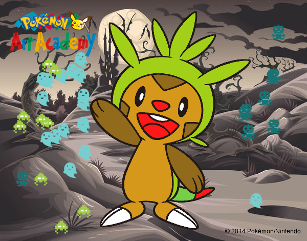 Chespin saludando