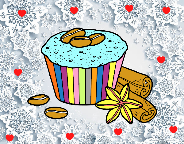 Cupcake de café