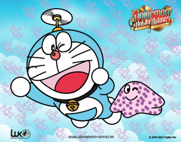 Doraemon volando