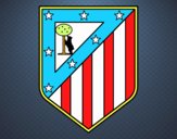 Dibujo Escudo del Club Atlético de Madrid pintado por rrbarrios