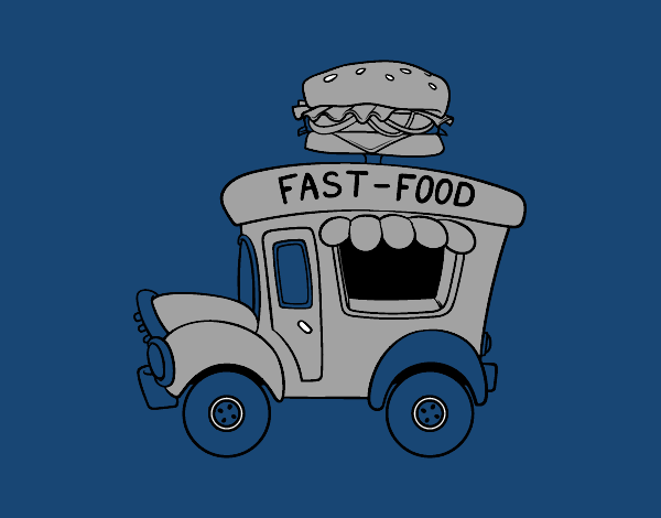 Food truck de hamburguesas