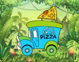 Food truck de pizza