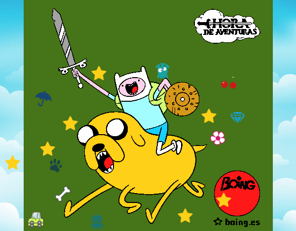 Jake y Finn al ataque