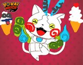 Jibanyan feliz