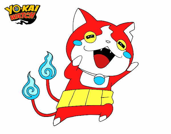 Jibanyan super feliz