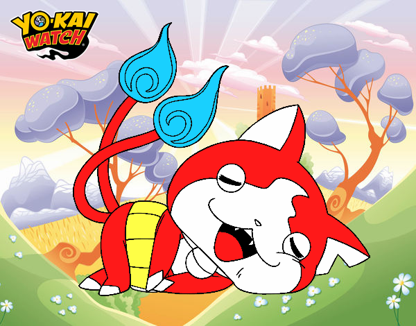 Jibanyan tumbado