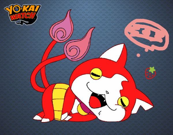 Jibanyan tumbado