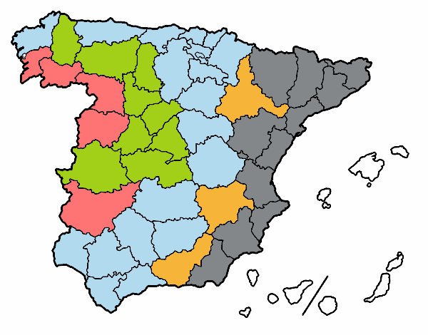 Las provincias de España