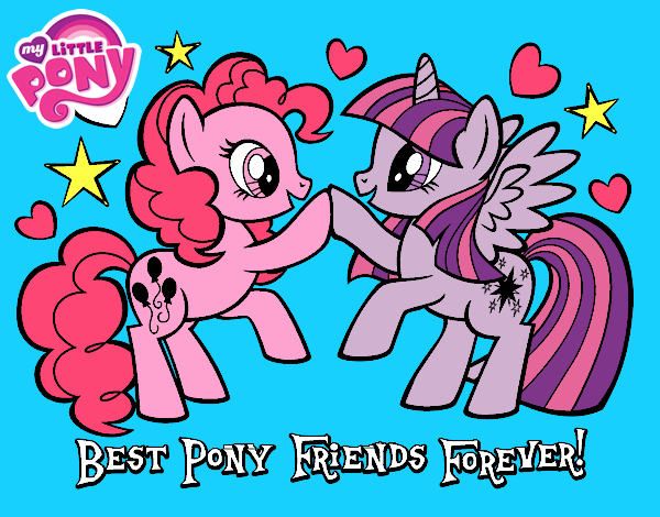 la linda amistad de pinki pie y tuailayt