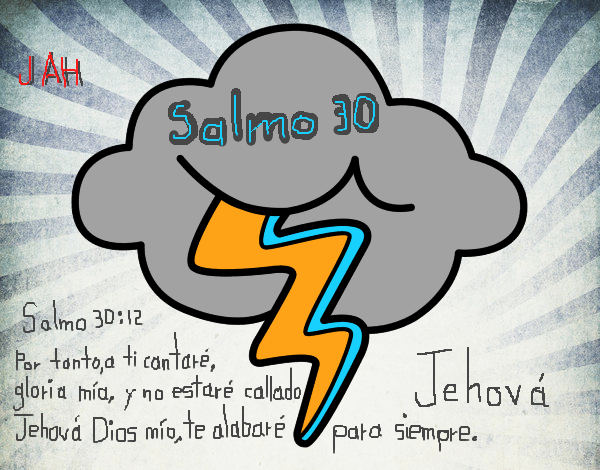 Nube con rayo