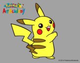 Pikachu de espaldas