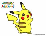 Pikachu de espaldas