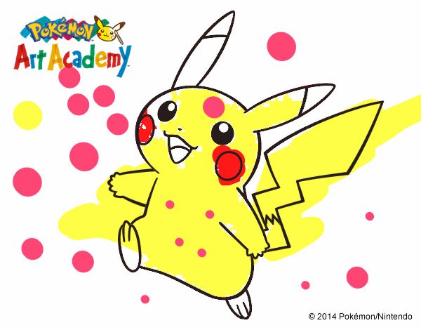 Pikachu en Pokémon Art Academy