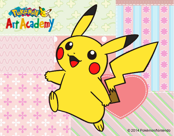 Pikachu en Pokémon Art Academy