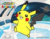 Pikachu en Pokémon Art Academy