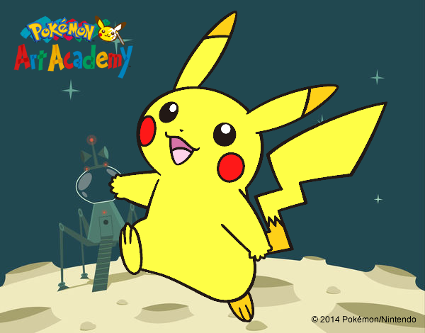 Pikachu en Pokémon Art Academy