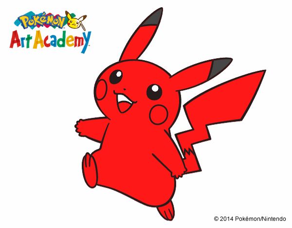 Pikachu en Pokémon Art Academy