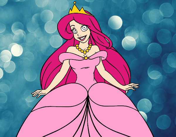 Dibujo Princesa Ariel pintado por stepha19
