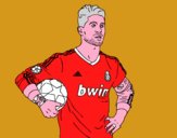 Dibujo Sergio Ramos del Real Madrid pintado por IkerAnton