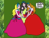 Barbie y sus amigas princesas