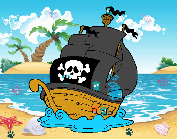 Barco de piratas