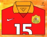 Dibujo Camiseta del mundial de fútbol 2014 de Australia pintado por edisonaa