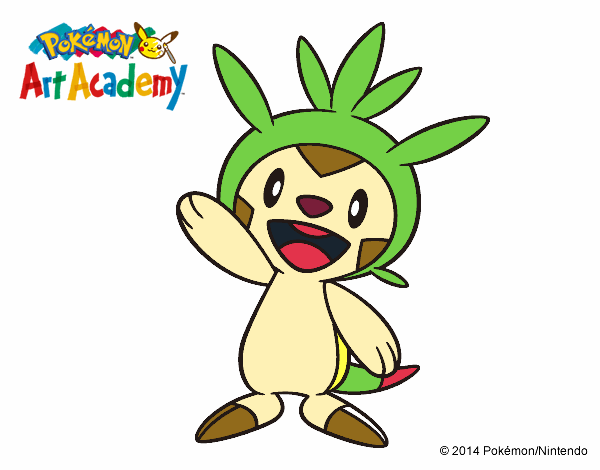 Chespin saludando