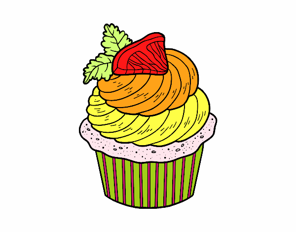 Cupcake de limón