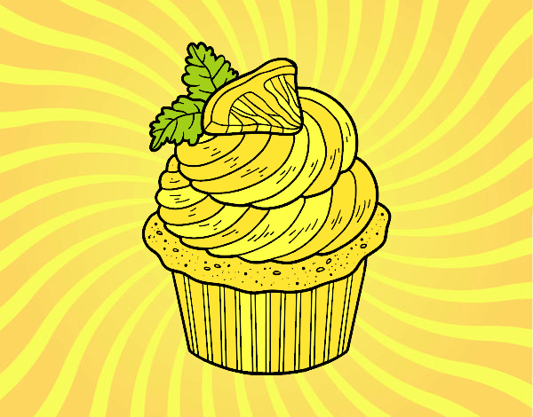 Cupcake de limón