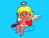 Cupido en una nube