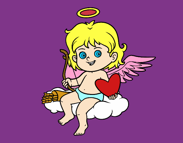 Cupido en una nube