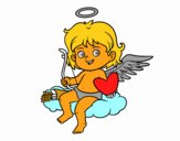 Cupido en una nube