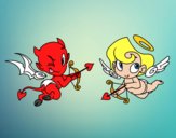 Diablo y cupido