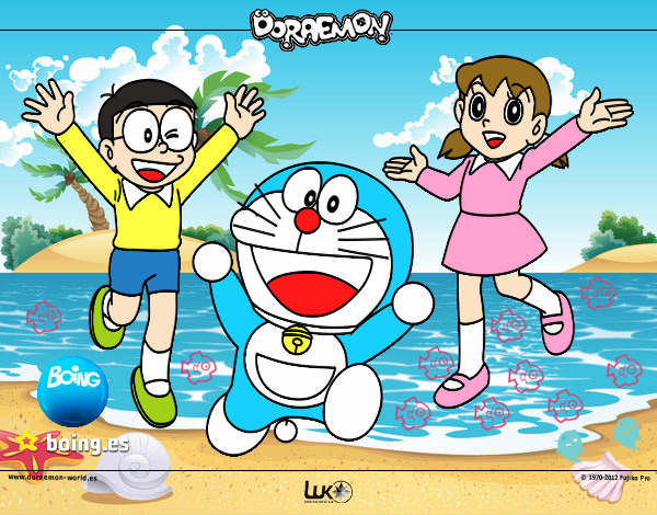 doraemon y su ermano y su prima