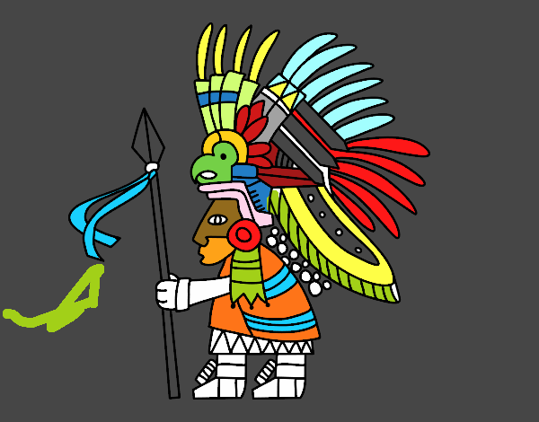 Guerrero azteca