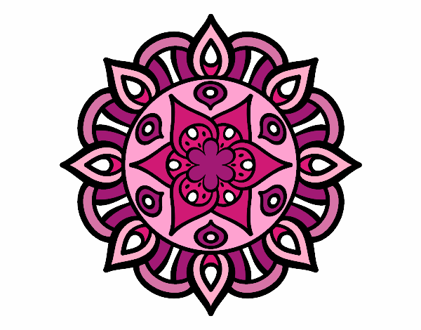 Mandala vida vegetal